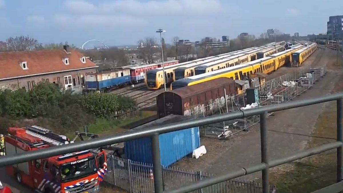 Eksplozja w pociągu na dworcu w Nijmegen w Holandii