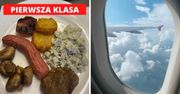 Śniadanie w pierwszej klasie oburzyło internet. Komentarze internautów są bezlitosne