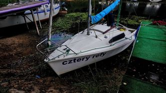 Zalew Sulejowski znika, łodzie na mieliźnie. To efekt suszy