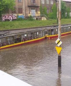 Burza uszkodziła 16 tramwajów w Łodzi. Ten ze zdjęcia pójdzie na złom