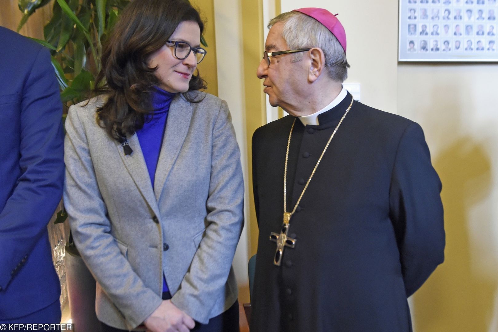 Aleksandra Dulkiewicz z abp Sławojem Leszkiem Głódziem