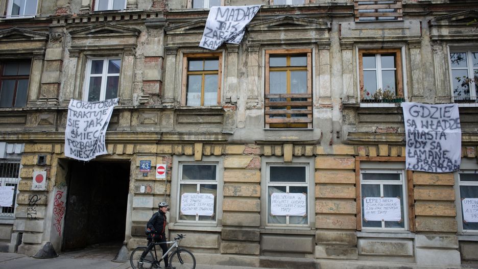 Mieszkańcy kamienicy przy Wólczańskiej 43 początkowo odmawiali opuszczenia budynku i przeniesienia się do hostelu bez wyznaczenia terminu przeprowadzki do lokali zastępczych
