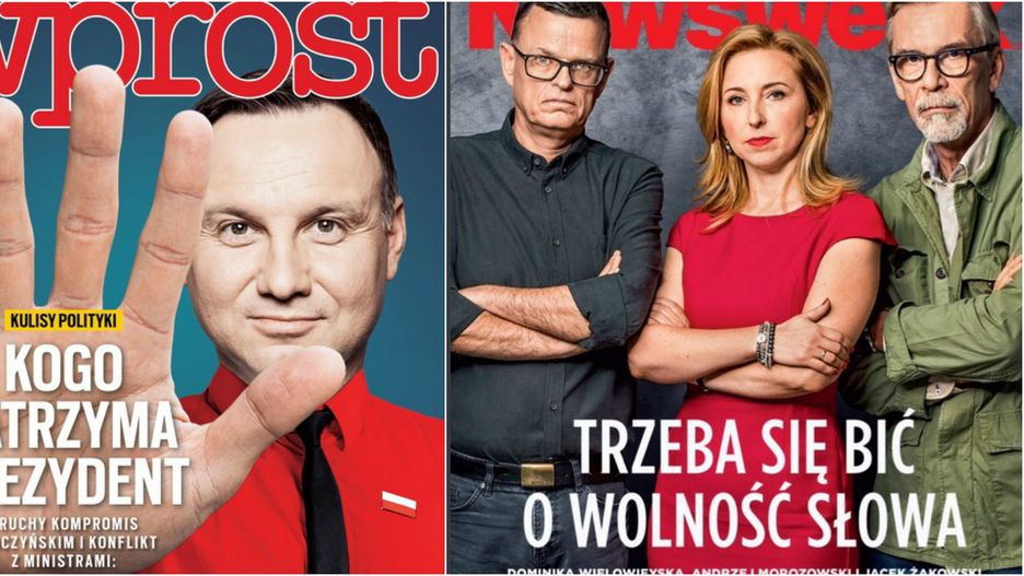 Okładki tygodników, które ukażą się w nadchodzącym tygodniu.