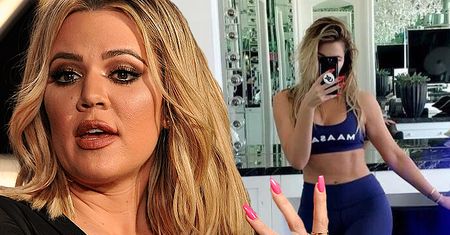 Ciężarna Khloe Kardashian w ogóle nie przypomina siebie! Co się z nią stało?!