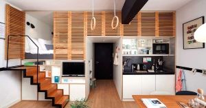 Elastyczne 24 metry. Sprytny pomysł na mały loft