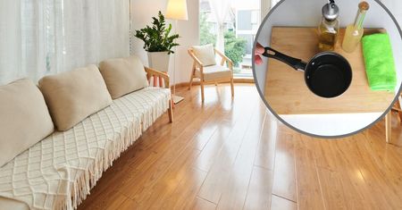 Wszyscy mnie pytają, jak dbam o drewnianą podłogę. Używam tylko 2 domowe produkty