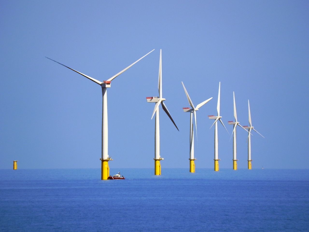 Elektrownia przy wyspie Walney