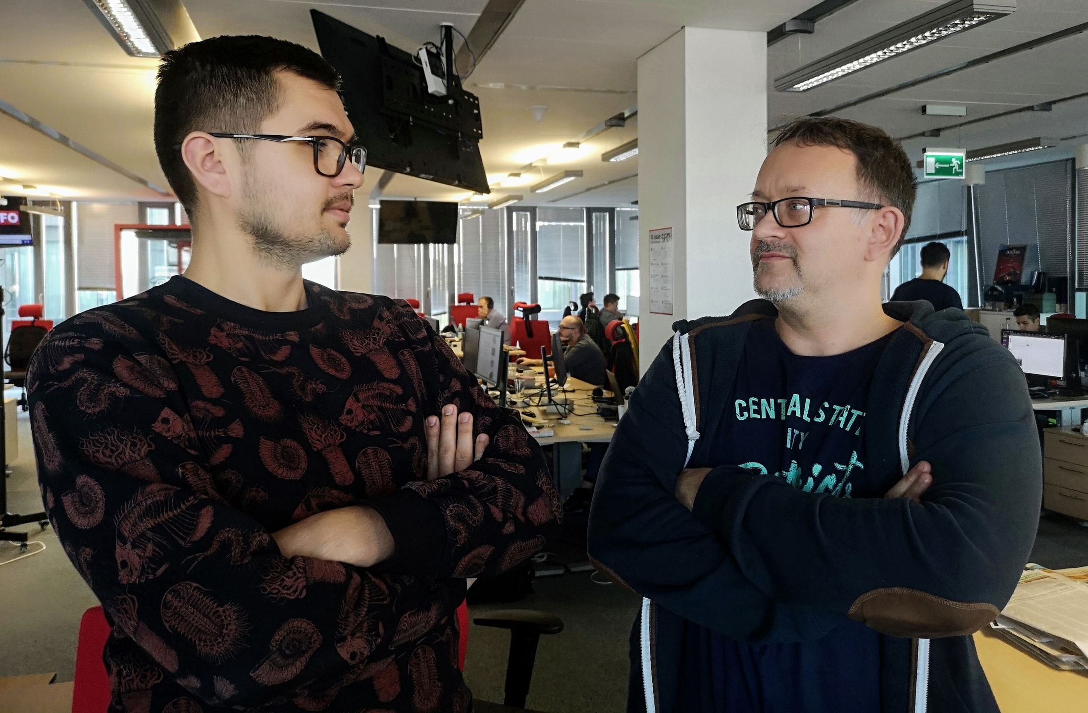 Grzegorz Burtan i Jacek Frączyk