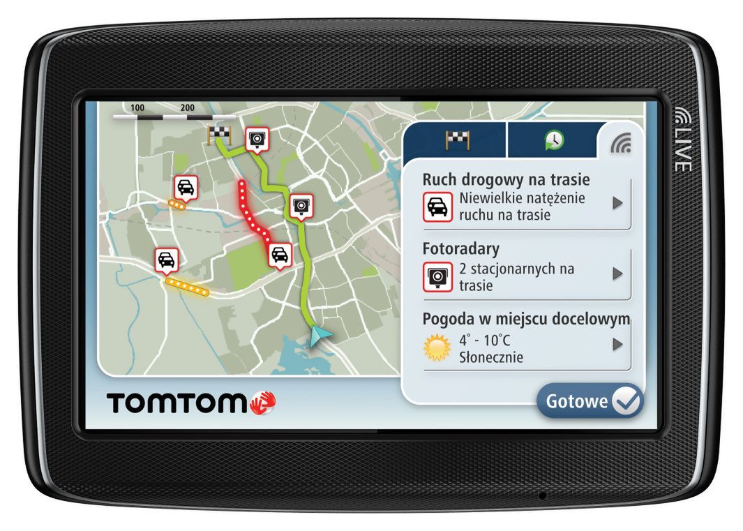 Dwa nowe modele TomTom z usluga LIVE