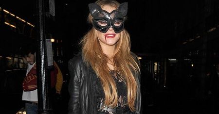 Lindsay Lohan w drapieżnym przebraniu