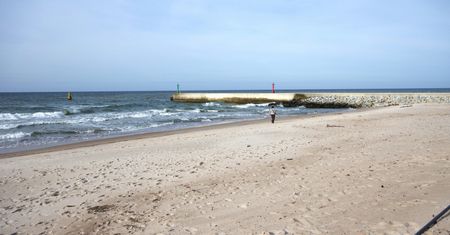Słupsk (Pomorskie). Makabryczne odkrycie na plaży w Ustce