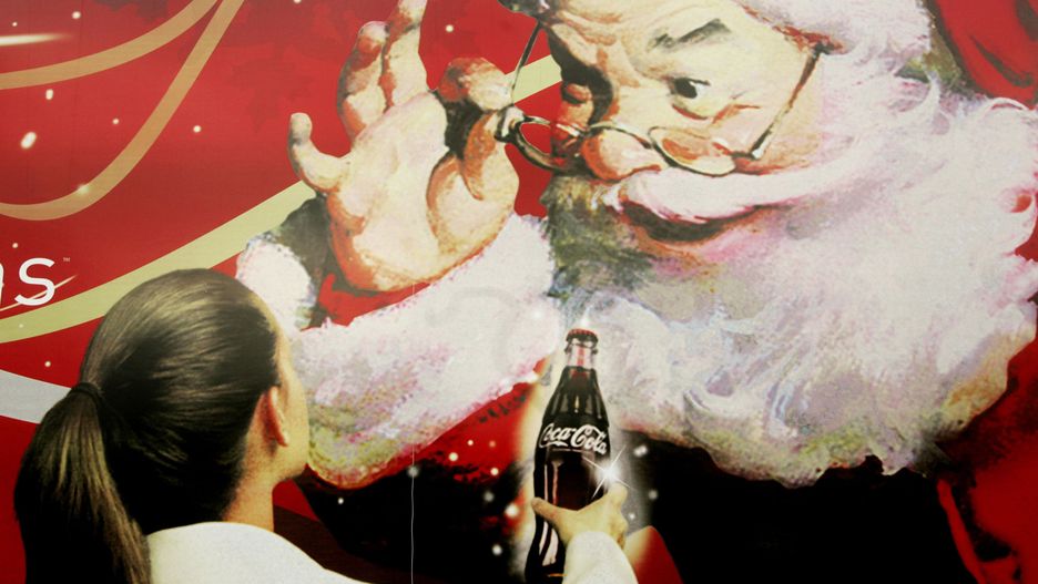 Santa Claus z reklamy to autoportret autora, Haddona Sundbloma