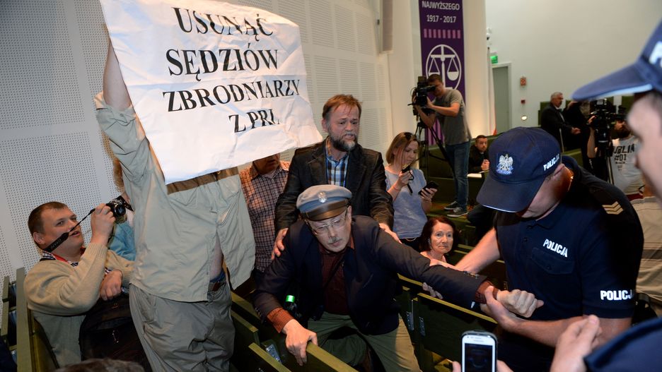 Adam Słomka w Sądzie Najwyższym