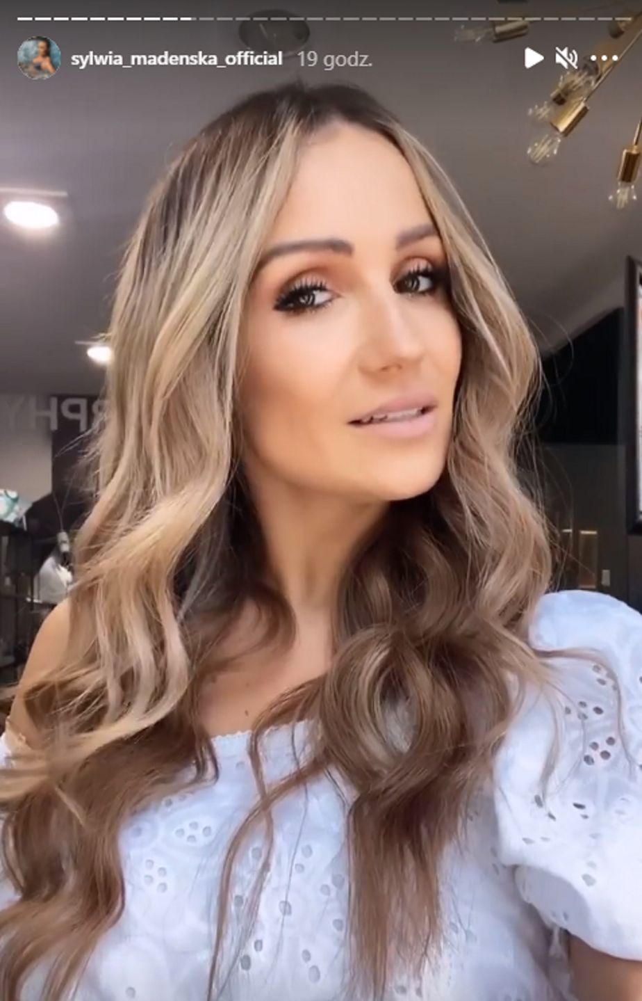 Sylwia Madeńska jest blondynką