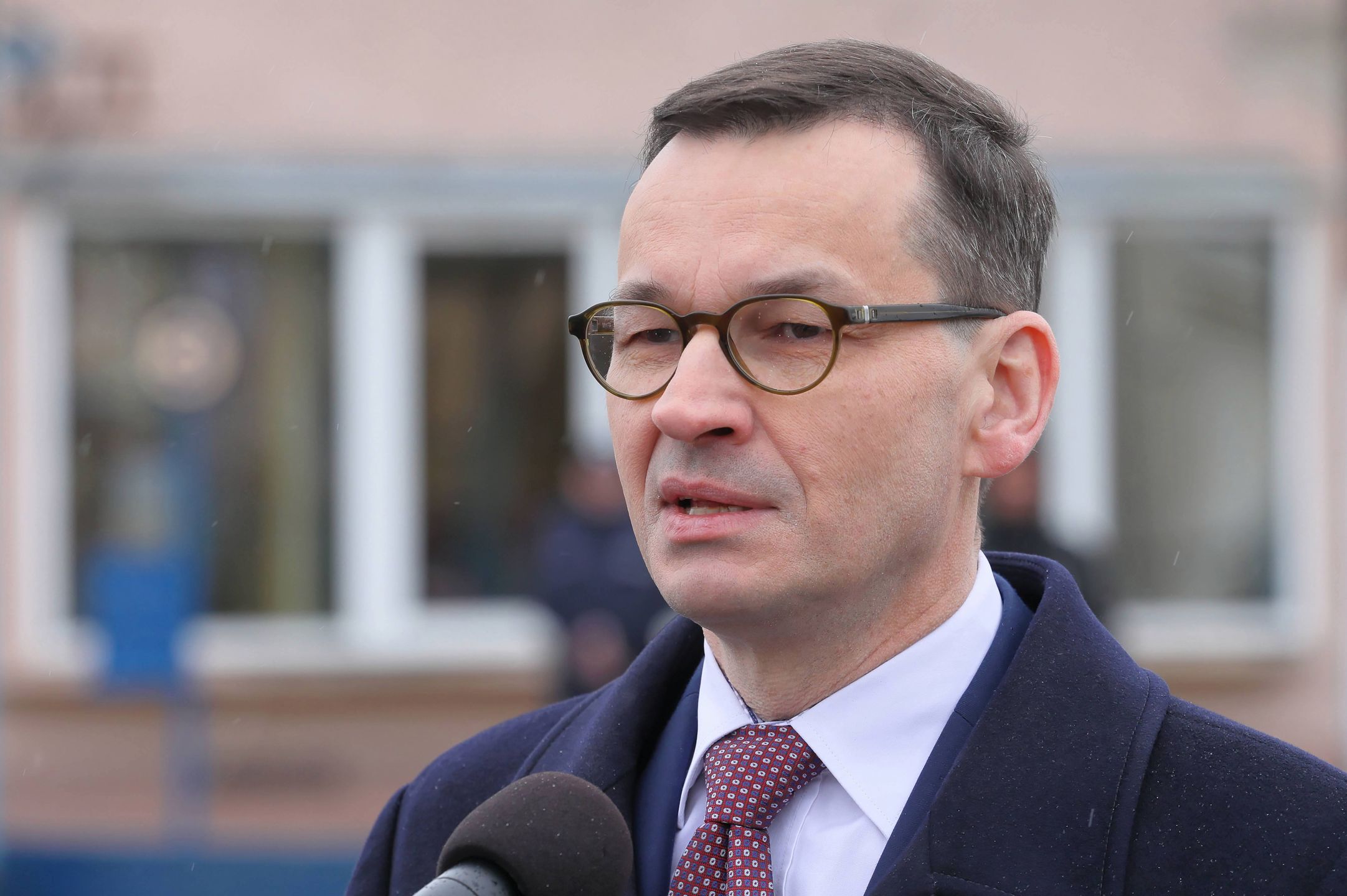 Mateusz Morawiecki wspomniał o Błoniu