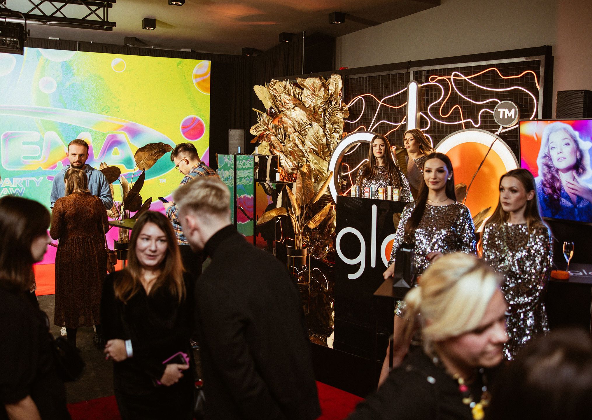 Pre-party MTV EMA 2021, strefa Glo