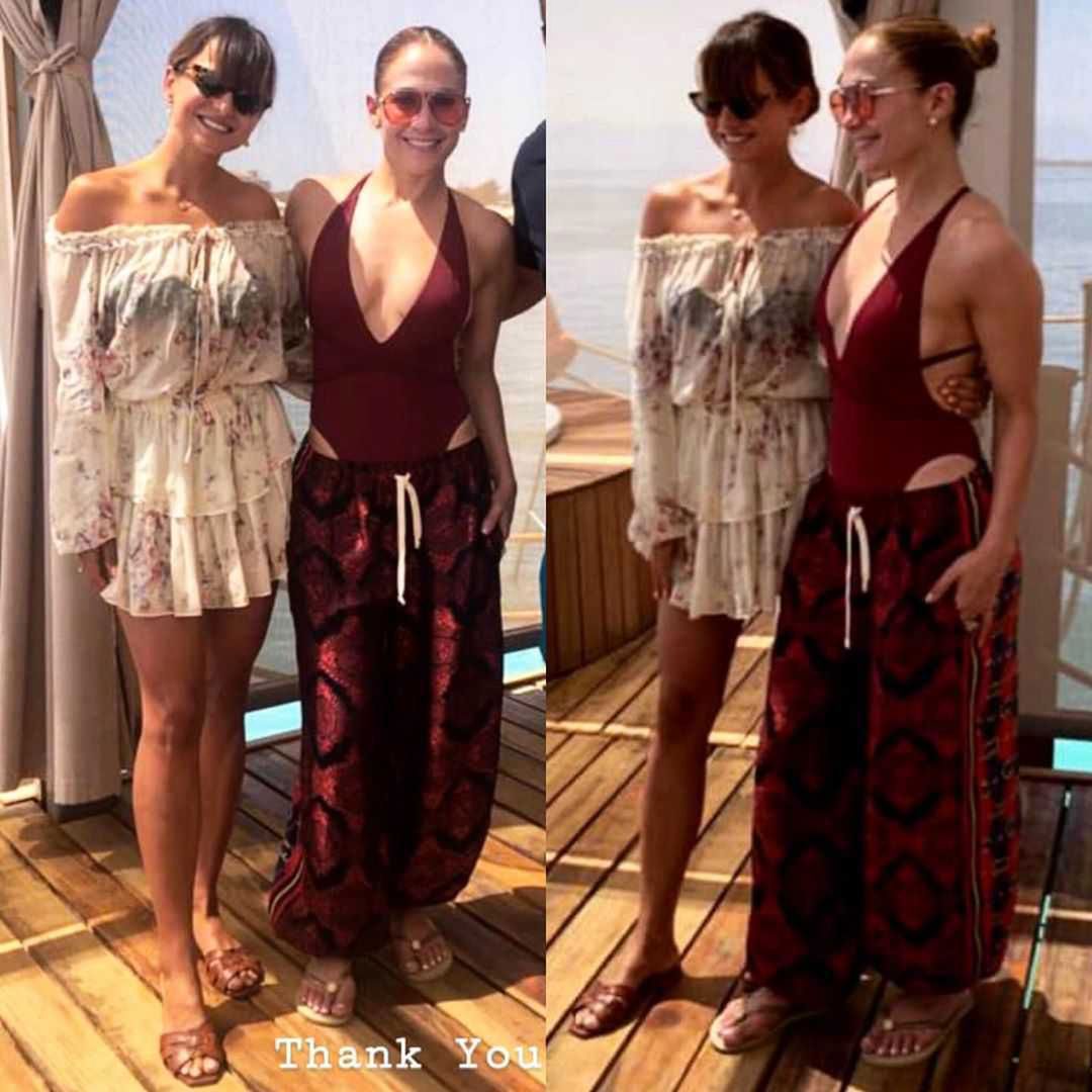 Jennifer Lopez i Anna Lewandowska na wakacjach w Turcji