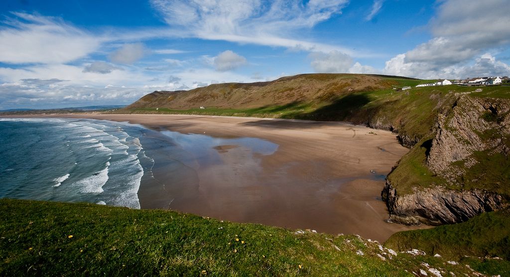 Rhossili Bay, Swansea, Walia