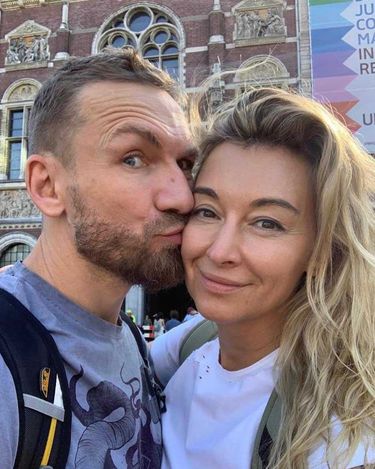 Martyna Wojciechowska i Przemek Kossakowski w Amsterdamie