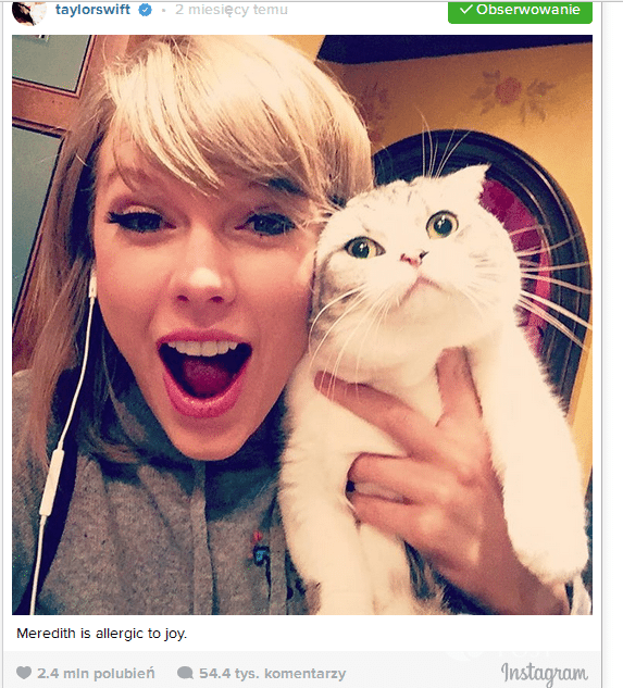 Miejsce 4: Taylor Swift