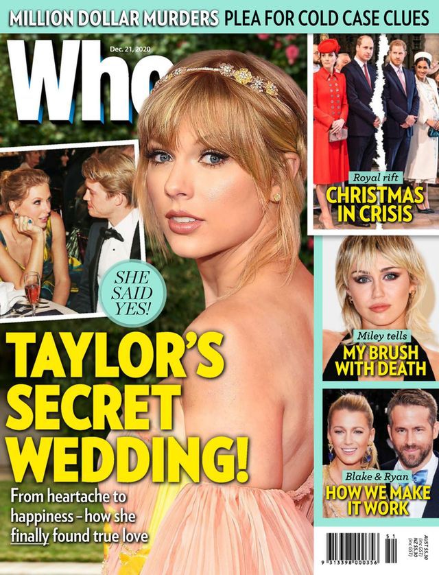 Taylor Swifit na okładce magazynu WHO
