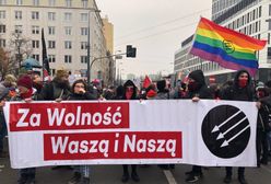 Święto Niepodległości: W Warszawie maszerują antyfaszyści