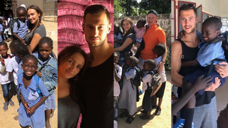 Mikołaj i Sylwia z "Love Island" wyruszyli do Gambii na misję charytatywną: "Nie byłem na to gotowy. Niektóre rzeczy nie nadają się do nagrywania" (ZDJĘCIA)