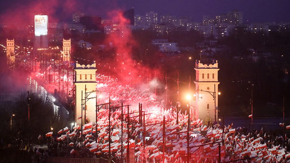 Marsz Niepodległości w Warszawie