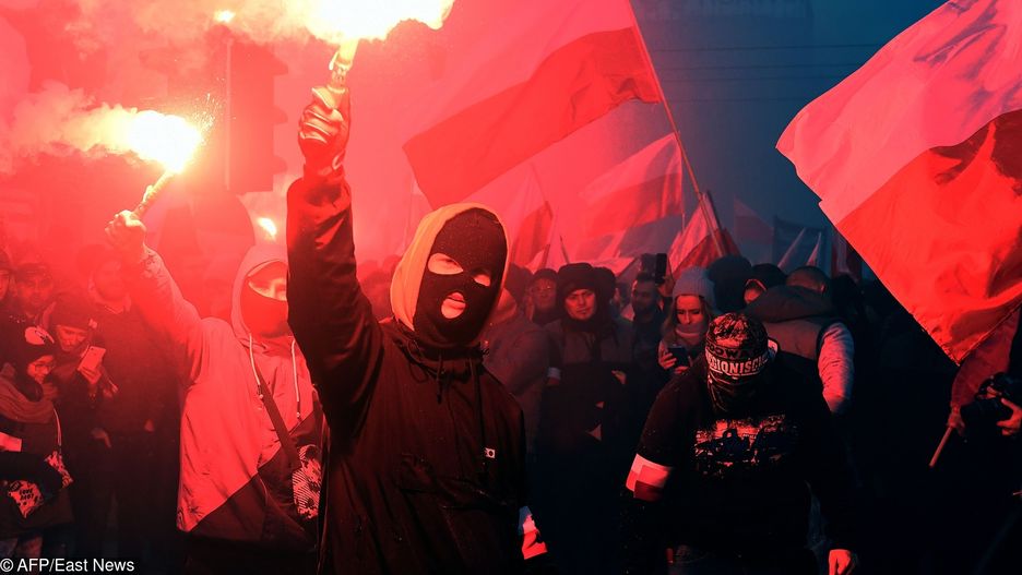 Marsz Niepodległości w Warszawie 