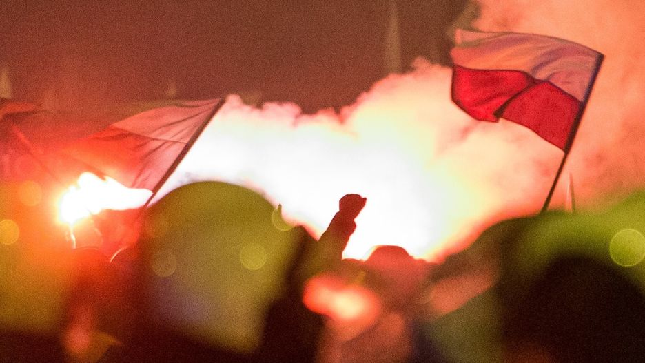 Zamieszki uczestników marszu z policją w 2014 roku