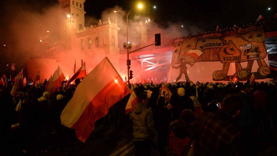 Marsz Niepodległości w Warszawie