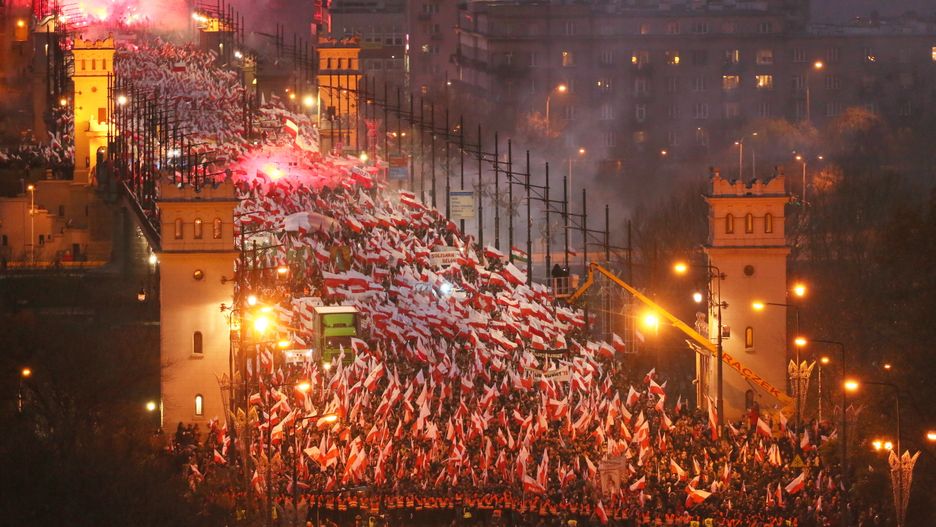 Marsz Niepodległości w Warszawie