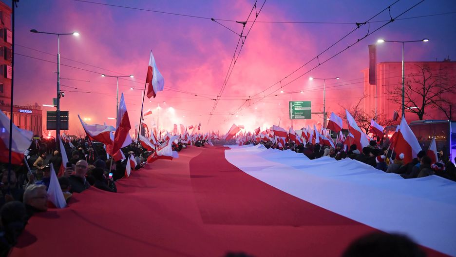 W Marszu Niepodległości uczestniczyło 250 tys. osób