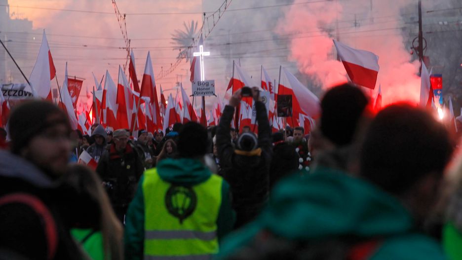 Przed Marszem Niepodległości zatrzymano kilkanaście osób