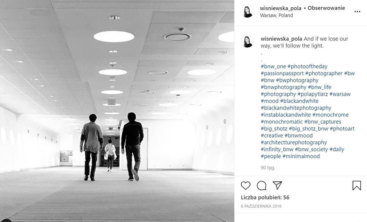 Pola Wiśniewska ma konto na Instagramie. Jakie?