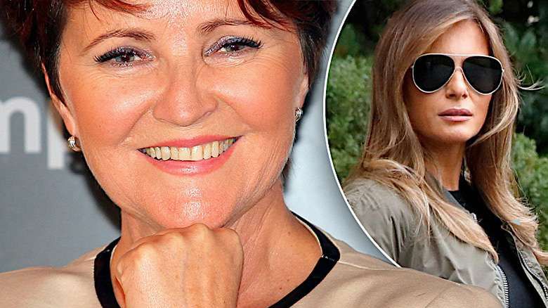 Jolanta Kwaśniewska i Melania Trump