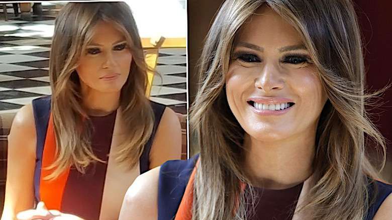Melania Trump w Londynie