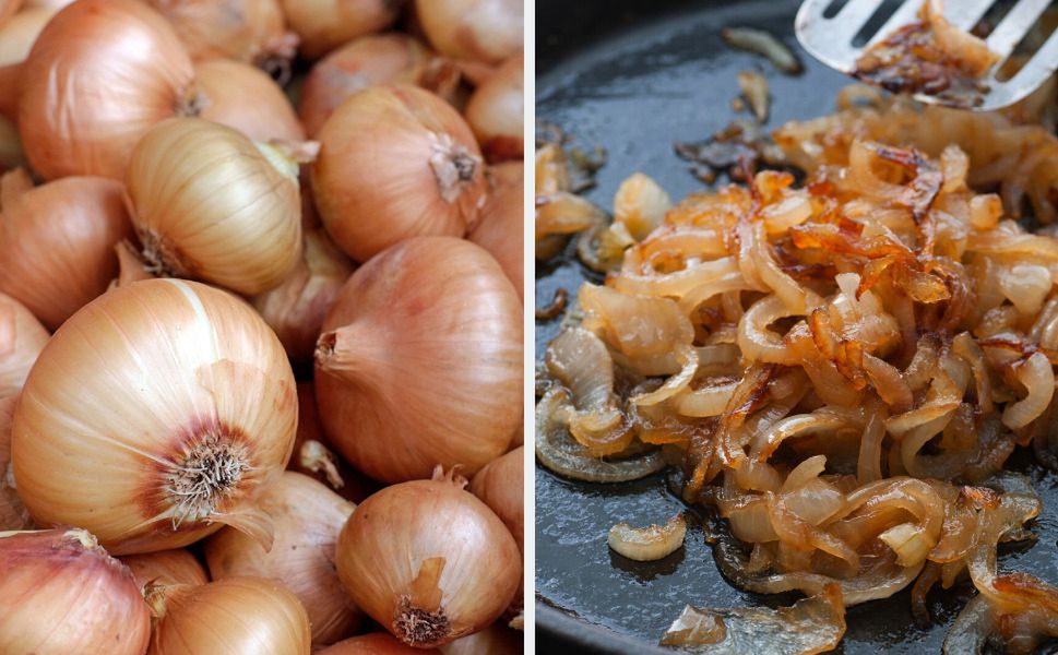 Dlaczego warto dodać cukier do cebuli? Wystarczy szczypta dodana na patelni
