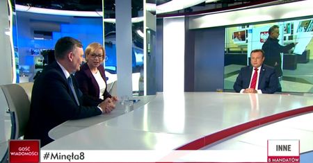 Awantura w TVP Info o żonę Klarenbacha