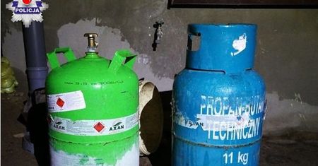 Lubelskie. Odkręcił butle z gazem, chciał wysadzić cały dom