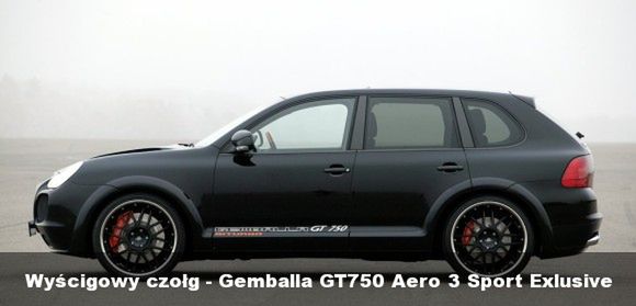 Wyścigowy czołg - Gemballa GT750 Aero 3 Sport Exlusive