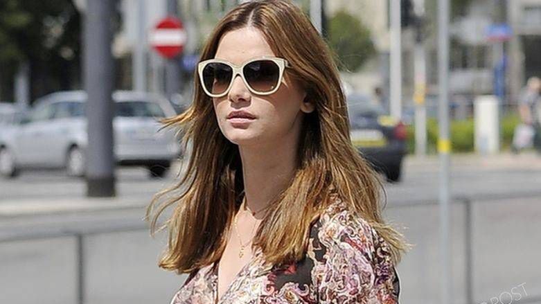 Karolina Malinowska na zakupach, fot. AKPA