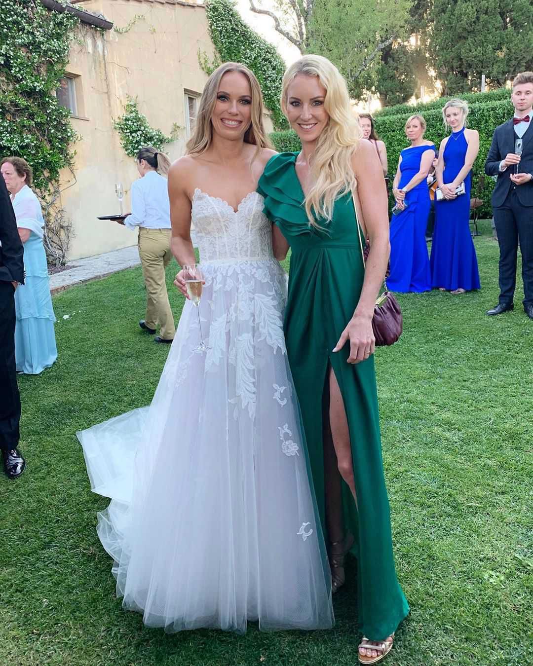 Caroline Wozniacki i Ula Radwańska