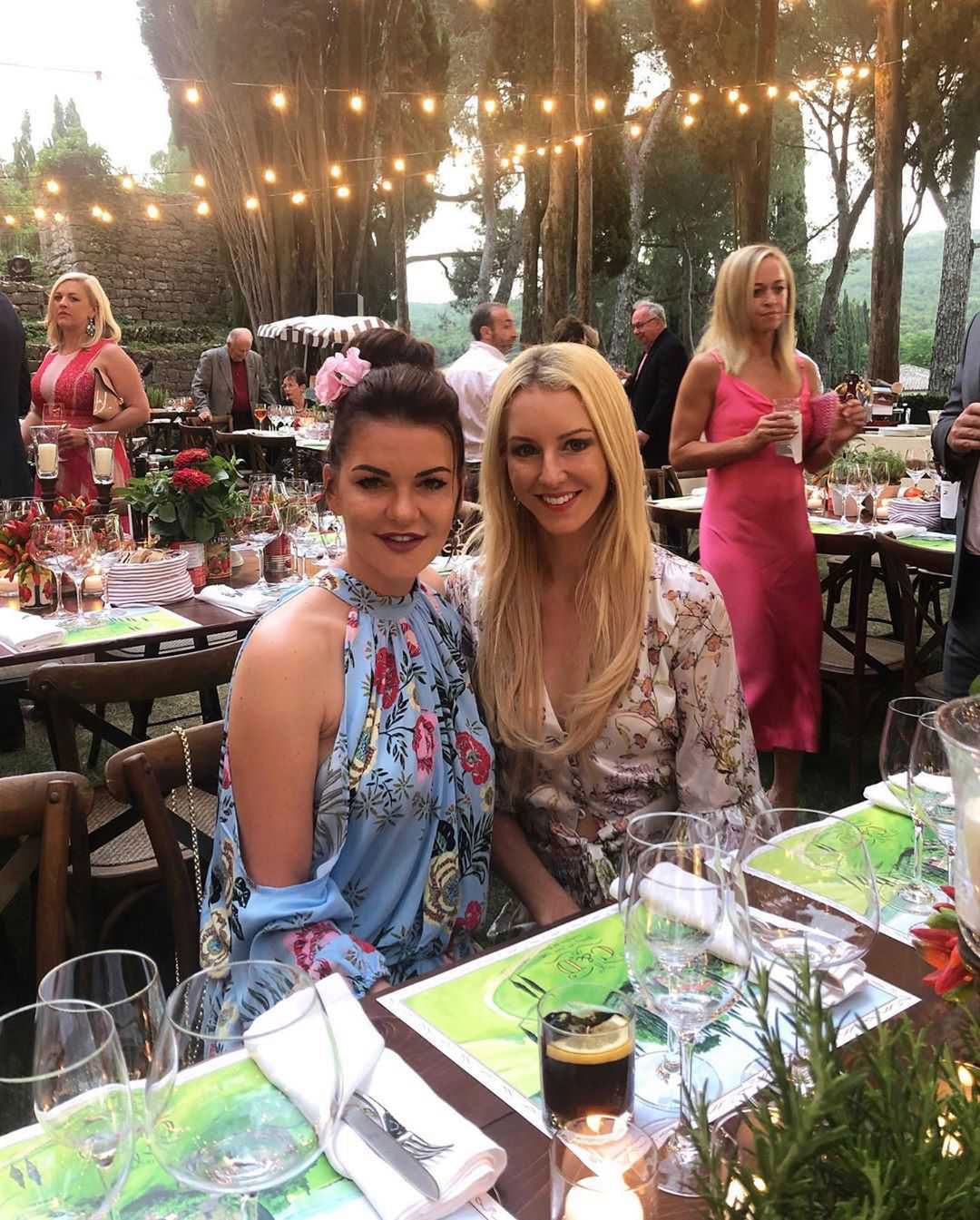 Agnieszka Radwańska na ślubie Caroline Wozniacki