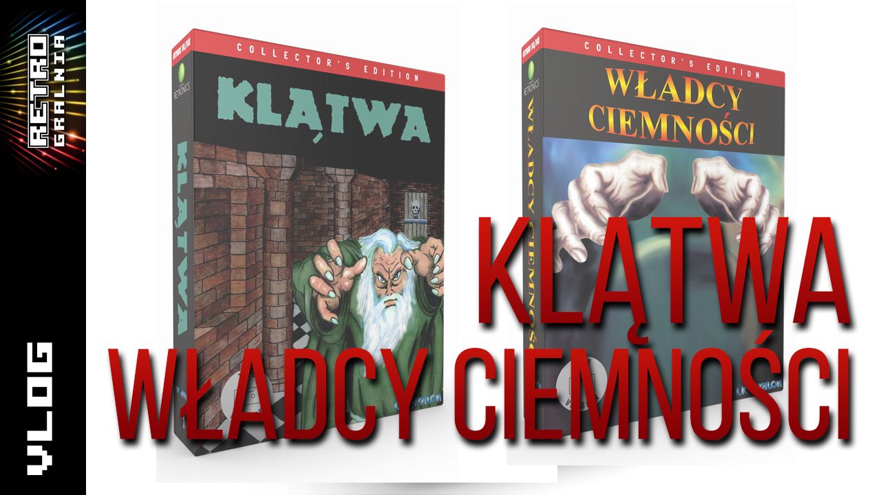 Klątwa - Władcy Ciemności - Kolekcjonerskie Reedycje Kultowych Gier na Atari