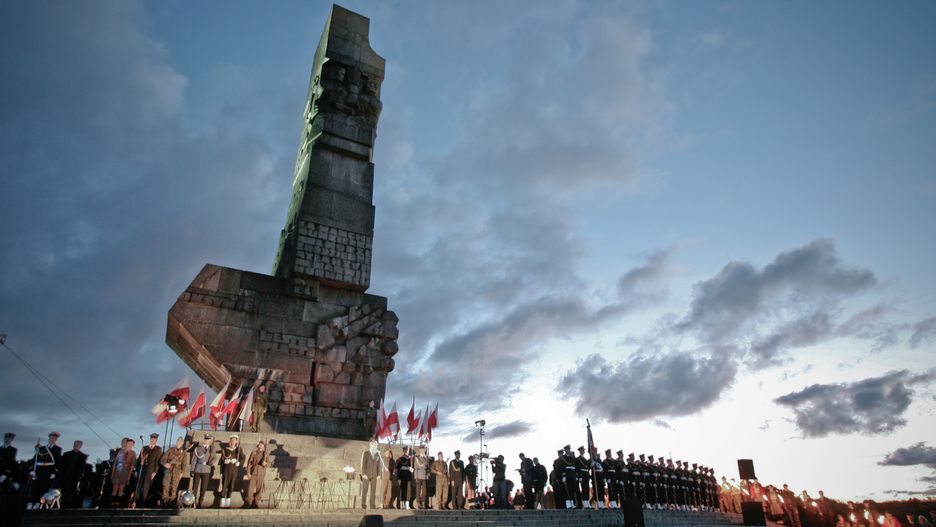 Westerplatte - miejsce dorocznych uroczystości upamiętniających rocznicę wybuchu II wojny światowej.