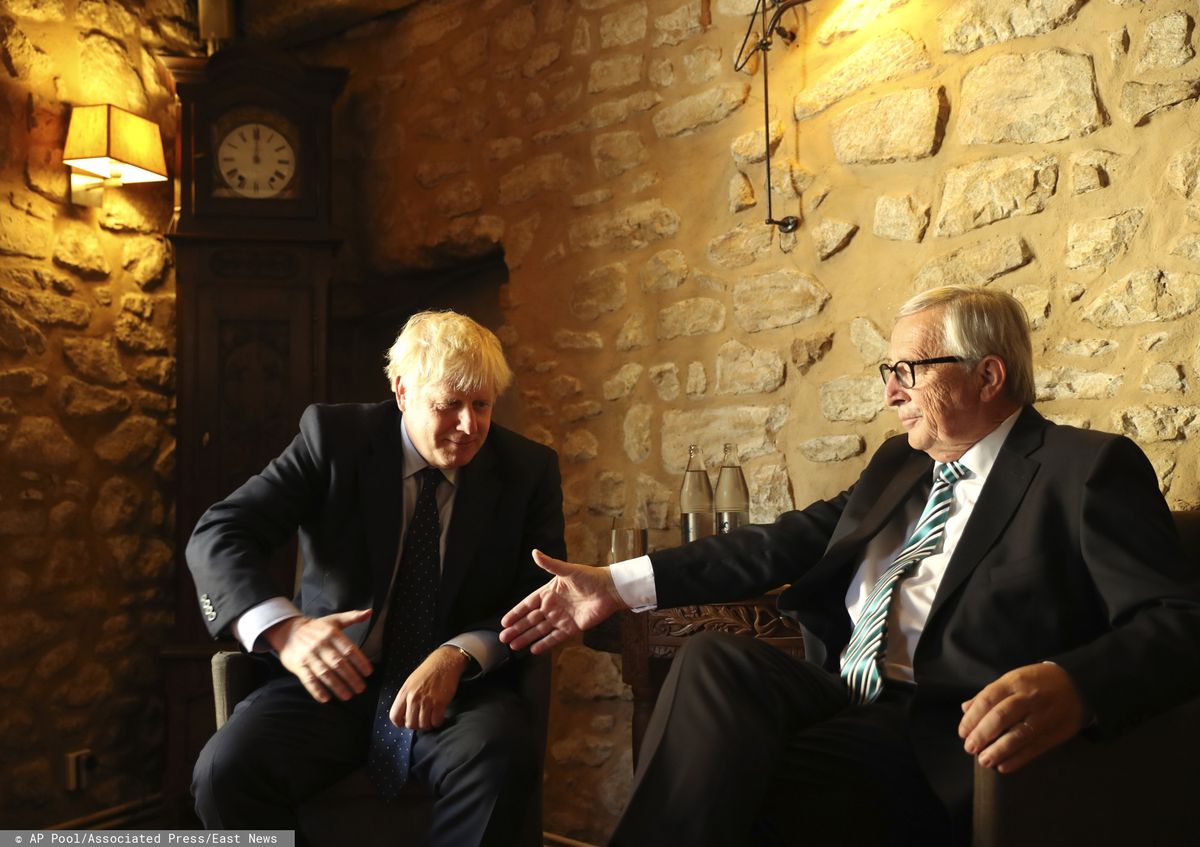 Brexit. Boris Johnson i Jean-Claude Juncker dogadali się