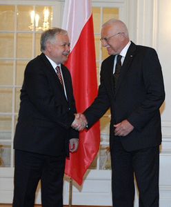 Zgoda prezydentów Czech i Polski w sprawie tarczy