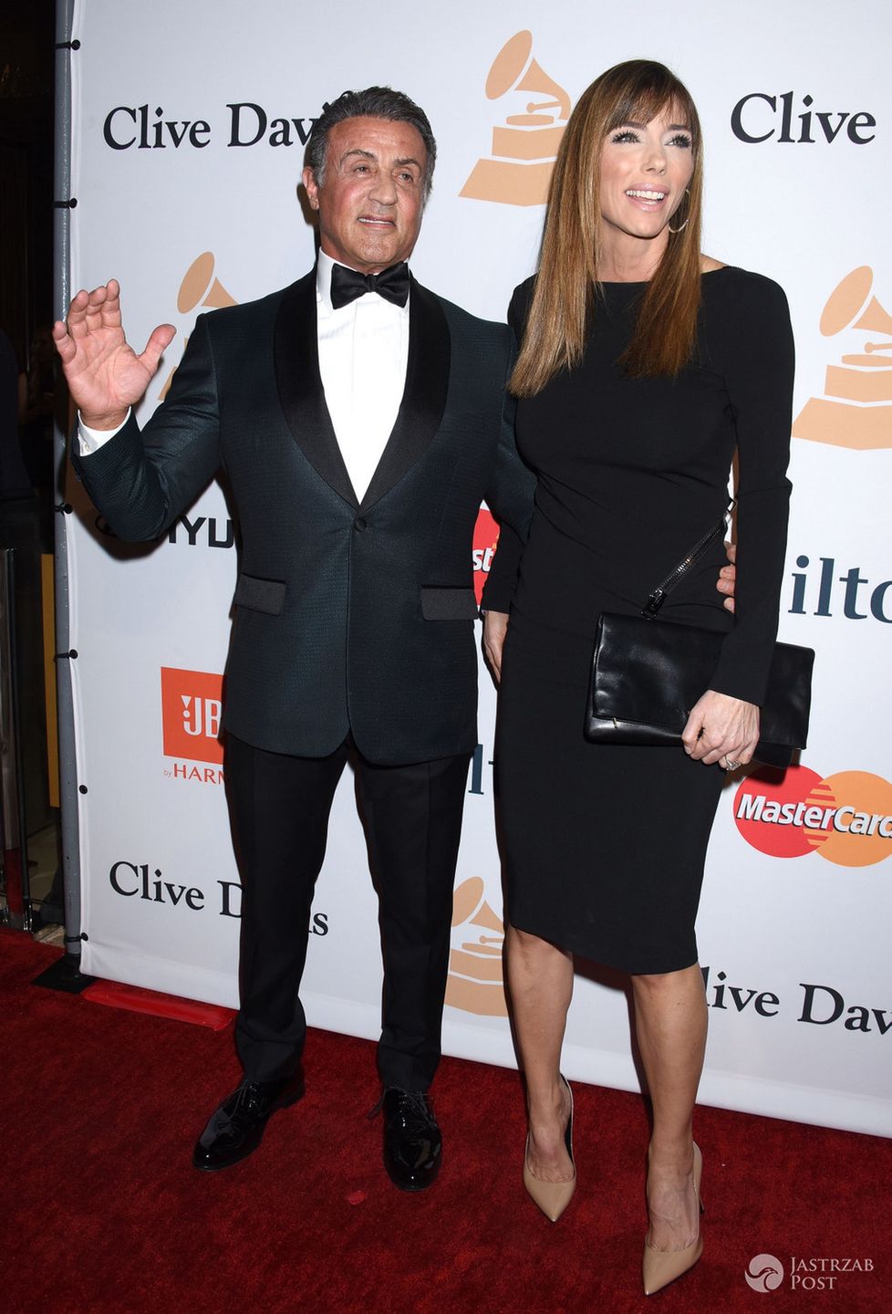 February 14, 2016 Beverly Hills, Ca.Sylvester Stallone and Jennifer Flavin2016 Pre-GRAMMY Gala and Salute to Industry Icons Honoring Irving Azoff held at the Beverly Hilton Hotel© Tammie Arroyo / AFF-USA.COM
