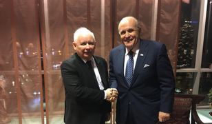 Rudy Giuliani chwali Kaczyńskiego. "Walczy o swój kraj"